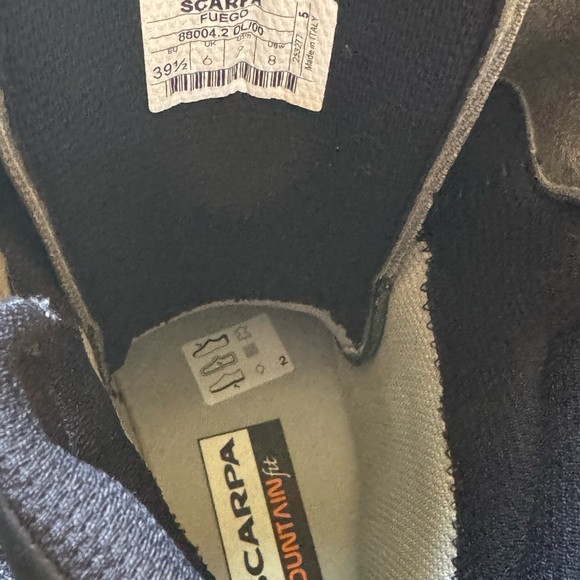 Grey Scarpa Fuego Mountainfit Hiking Boots - Picture 4 of 6